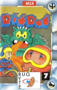 Dig Dug JP MSX box art